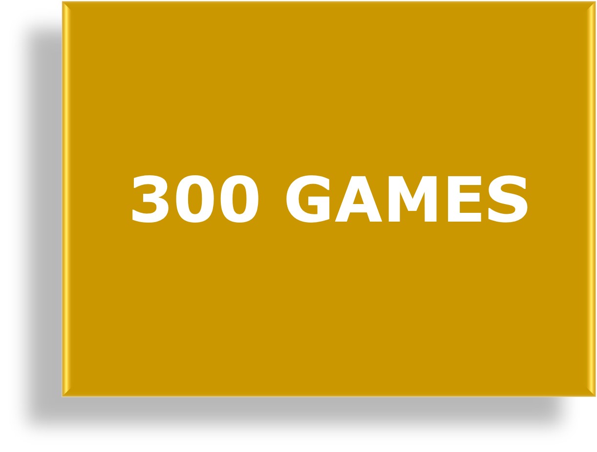 300 games